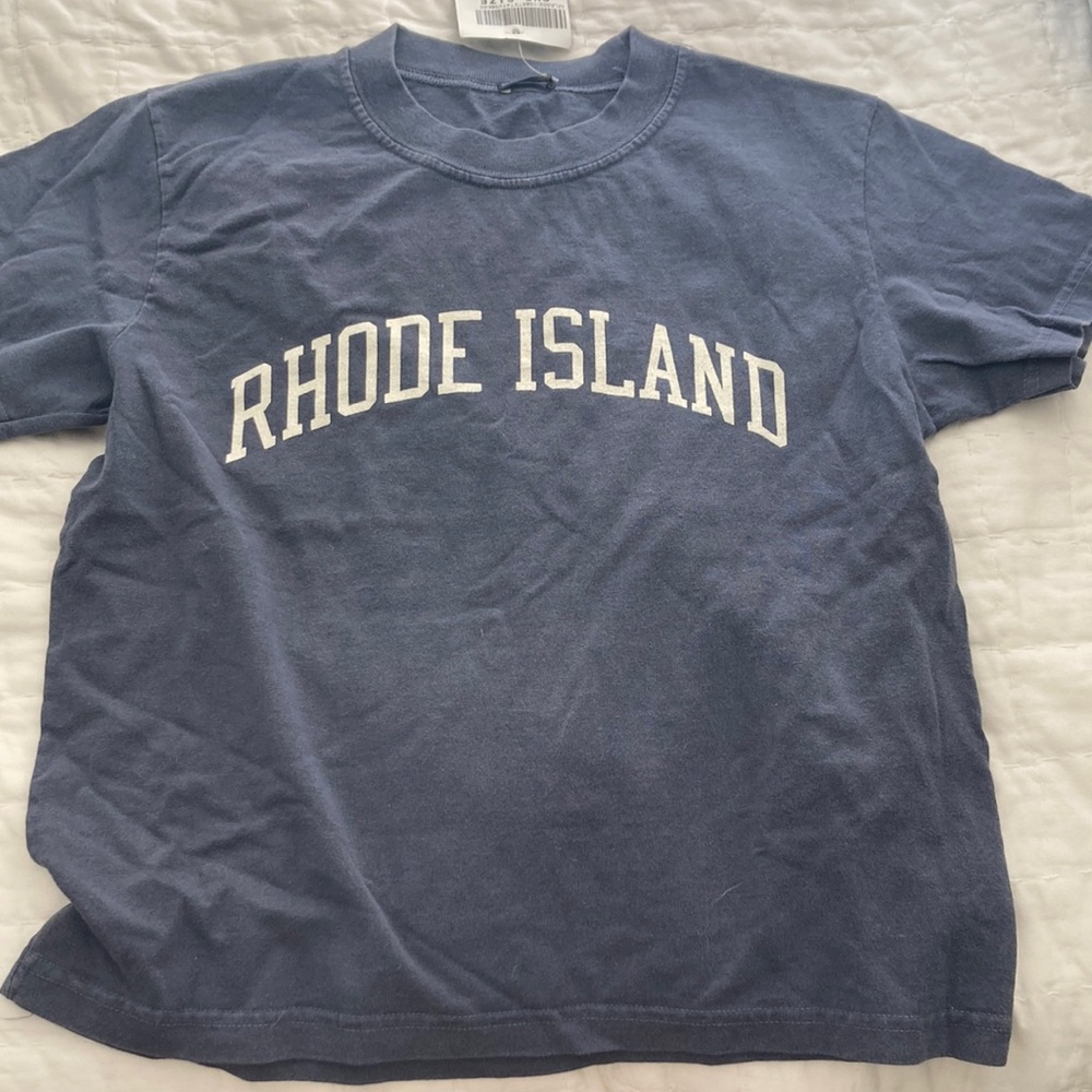 Rhode Island navy blue tee shirt never worn One Size